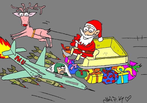 Cartoon: air operations (medium) by yasar kemal turan tagged air,operations