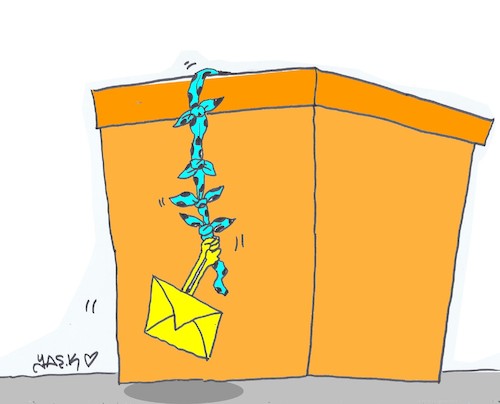 Cartoon: at liberty (medium) by yasar kemal turan tagged at,liberty