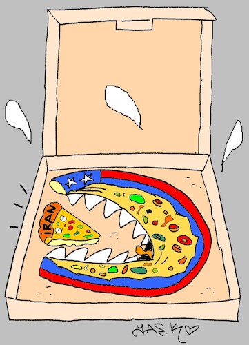 Cartoon: attacker (medium) by yasar kemal turan tagged attacker