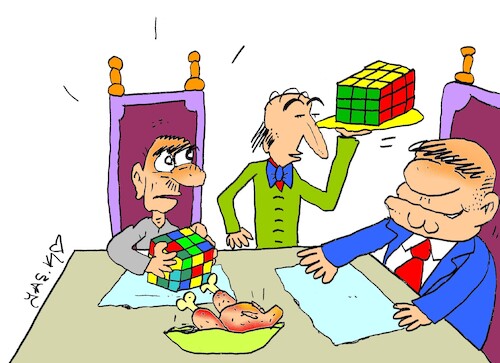 Cartoon: barrier (medium) by yasar kemal turan tagged barrier