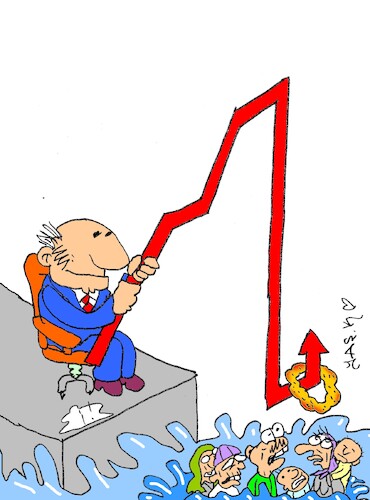 Cartoon: brutal system (medium) by yasar kemal turan tagged brutal,system