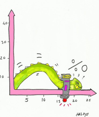 Cartoon: dsk-clamp (medium) by yasar kemal turan tagged dsk,imf,alarm,dominique,strauss,kahn,clamp,electronics