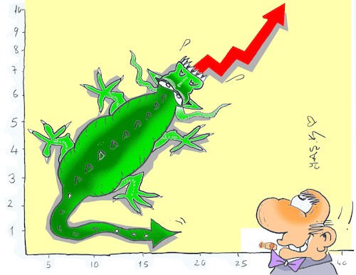 Cartoon: economic system (medium) by yasar kemal turan tagged economic,system