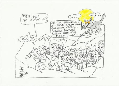 Cartoon: ERGENEKON (medium) by yasar kemal turan tagged ergenekon