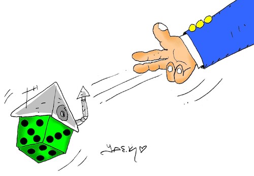 Cartoon: ev (medium) by yasar kemal turan tagged ev