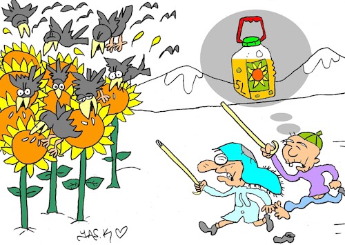 Cartoon: expensive oil (medium) by yasar kemal turan tagged expensive,oil