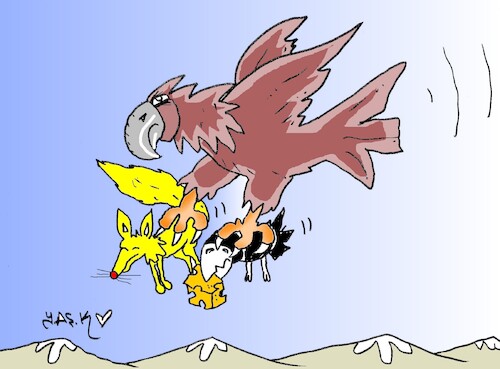 Cartoon: Fascism is stronger now (medium) by yasar kemal turan tagged fascism,is,stronger,now
