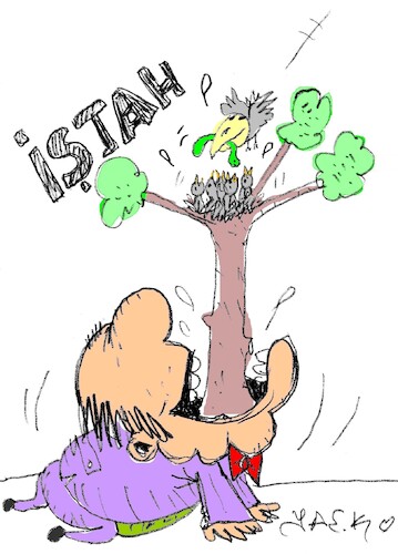 Cartoon: greedy (medium) by yasar kemal turan tagged greedy