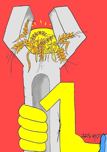 Cartoon: hak (medium) by yasar kemal turan tagged hak