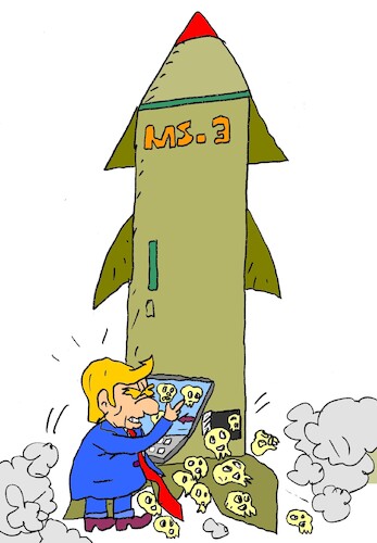 Cartoon: in advance (medium) by yasar kemal turan tagged in,advance