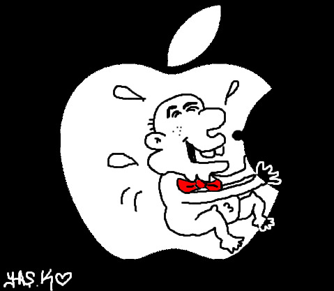 Cartoon: iPhone 18 (medium) by yasar kemal turan tagged iphone,18