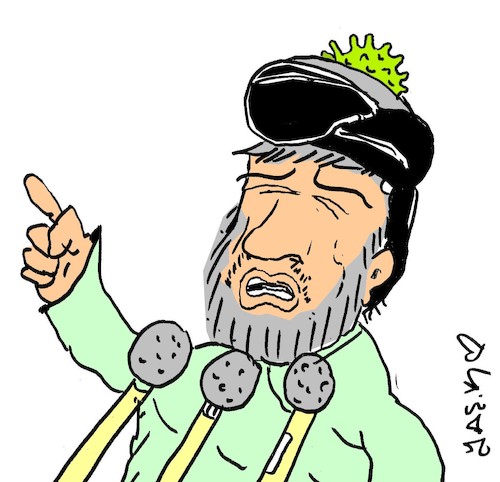 Cartoon: iran (medium) by yasar kemal turan tagged iran