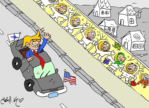 Cartoon: NATO (medium) by yasar kemal turan tagged nato