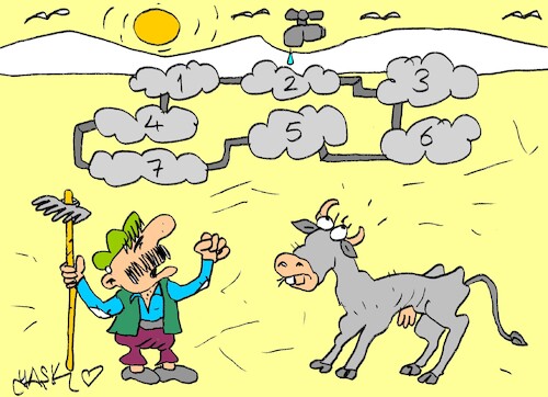 Cartoon: No comments (medium) by yasar kemal turan tagged no,comments