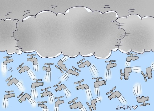 Cartoon: plenty (medium) by yasar kemal turan tagged plenty