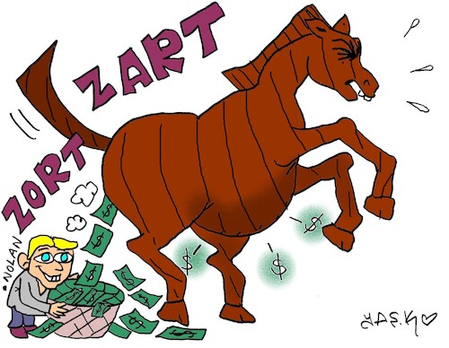 Cartoon: rent system (medium) by yasar kemal turan tagged rent,system