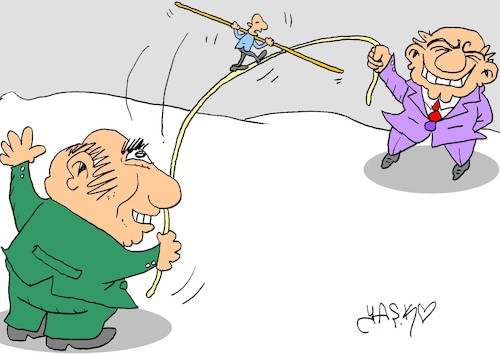 Cartoon: rough (medium) by yasar kemal turan tagged rough
