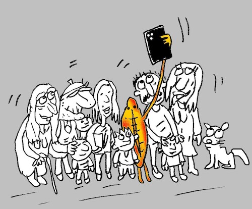 Cartoon: slow lives (medium) by yasar kemal turan tagged slow,lives