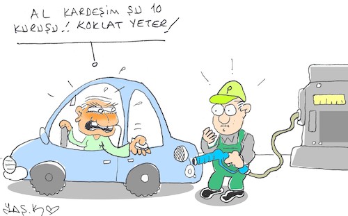 Cartoon: sniff (medium) by yasar kemal turan tagged sniff