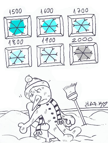 Cartoon: wan (medium) by yasar kemal turan tagged wan