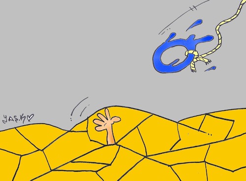 Cartoon: water (medium) by yasar kemal turan tagged water