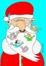 Cartoon: children (small) by yasar kemal turan tagged children,love,father,christmas