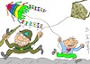 Cartoon: colorful flight to freedom (small) by yasar kemal turan tagged colorful,flight,to,freedom