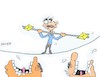 Cartoon: deadbeat (small) by yasar kemal turan tagged deadbeat