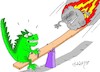 Cartoon: deadly game (small) by yasar kemal turan tagged deadly,game