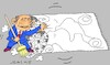 Cartoon: earthquake evidence (small) by yasar kemal turan tagged earthquake,evidence