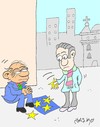 Cartoon: European Union (small) by yasar kemal turan tagged european,union,crisis,economy,money