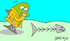 Cartoon: event (small) by yasar kemal turan tagged event,fish,police,detective