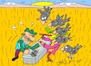 Cartoon: final bet (small) by yasar kemal turan tagged final,bet