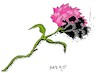 Cartoon: fire (small) by yasar kemal turan tagged fire
