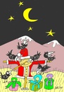 Cartoon: friendship (small) by yasar kemal turan tagged friendship father christmas love crow railing