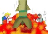 Cartoon: hot table (small) by yasar kemal turan tagged hot,table