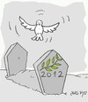 Cartoon: insensitivity (small) by yasar kemal turan tagged insensitivity