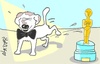 Cartoon: instinct 2012-animal rights (small) by yasar kemal turan tagged instinct,oscar,artst,dog,love,animal,award