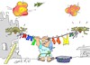 Cartoon: Life cannot be ignored (small) by yasar kemal turan tagged life,cannot,be,ignored