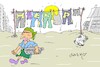 Cartoon: Life should be fair (small) by yasar kemal turan tagged life,should,be,fair