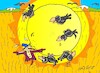 Cartoon: motherly affection (small) by yasar kemal turan tagged motherly,affection