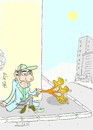 Cartoon: beg-protez (small) by yasar kemal turan tagged prosthetic,device,beggar,money,beg,street,free