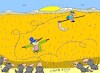 Cartoon: sharp decision (small) by yasar kemal turan tagged sharp,decision