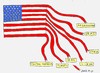 Cartoon: snake language (small) by yasar kemal turan tagged flag snake language us united states world fascism imperialism