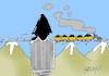 Cartoon: summits (small) by yasar kemal turan tagged summits
