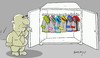 Cartoon: surprise (small) by yasar kemal turan tagged surprise