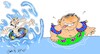 Cartoon: two situations (small) by yasar kemal turan tagged two,situations