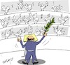 Cartoon: whistle (small) by yasar kemal turan tagged whistle