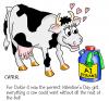 Cartoon: Artificial Insemination love Val (small) by carrtoons tagged artificial,insemination,cows,bulls,agriculture,john,carr