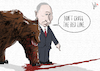 Cartoon: The thin red line (small) by Emanuele Del Rosso tagged putin,russia,protests,regime,cold,war